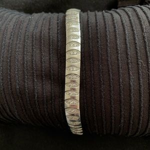 Sterling silver 925 tennis bracelet with CZ stones